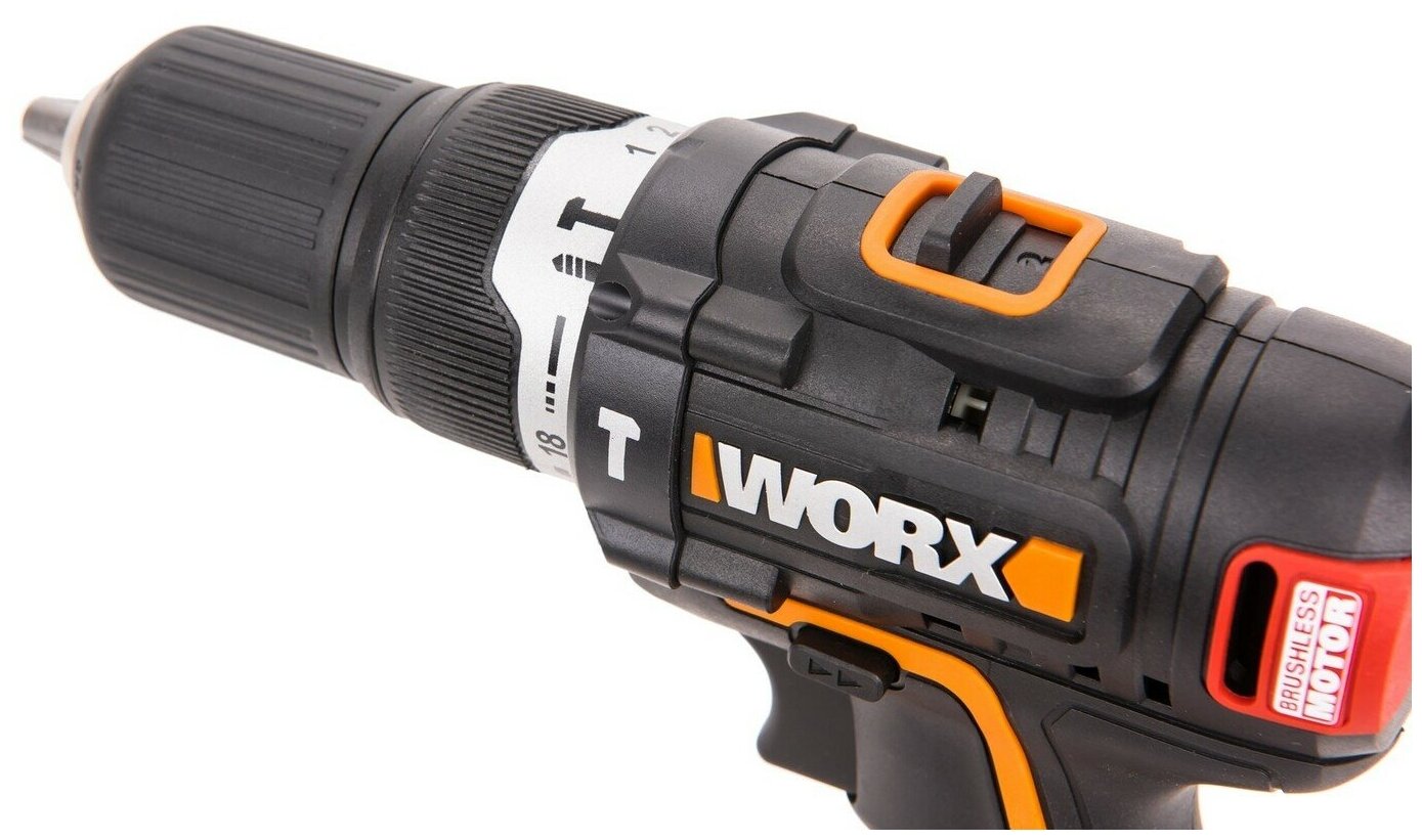 Дрель-шуруповерт аккумуляторная WORX WX367 - фотография № 4