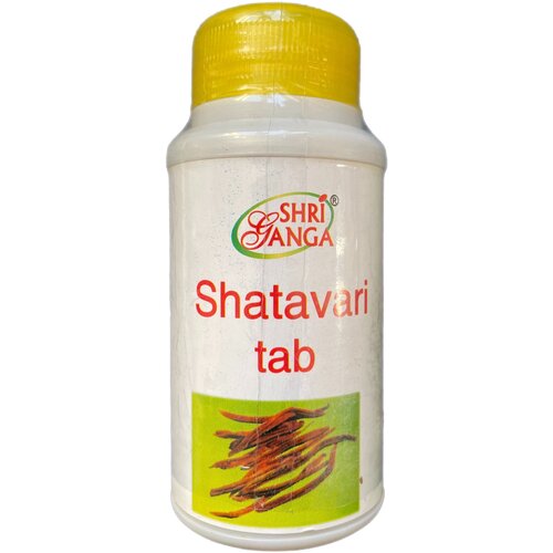Купить Шатавари Шри Ганга (Shri Ganga Shatavari) для омоложения женского организма, для репродуктивной системы, 120 таб., female
