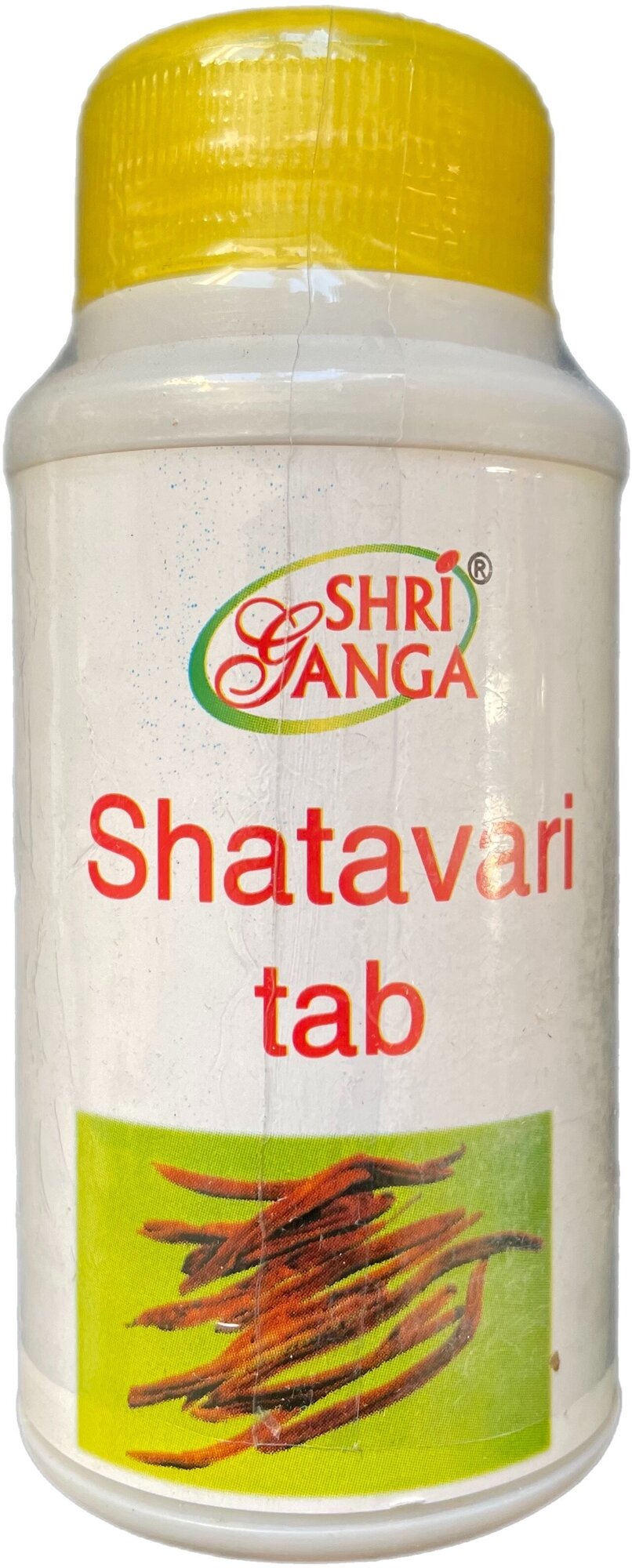 Шатавари Шри Ганга (Shri Ganga Shatavari) для омоложения женского организма для репродуктивной системы 120 таб.