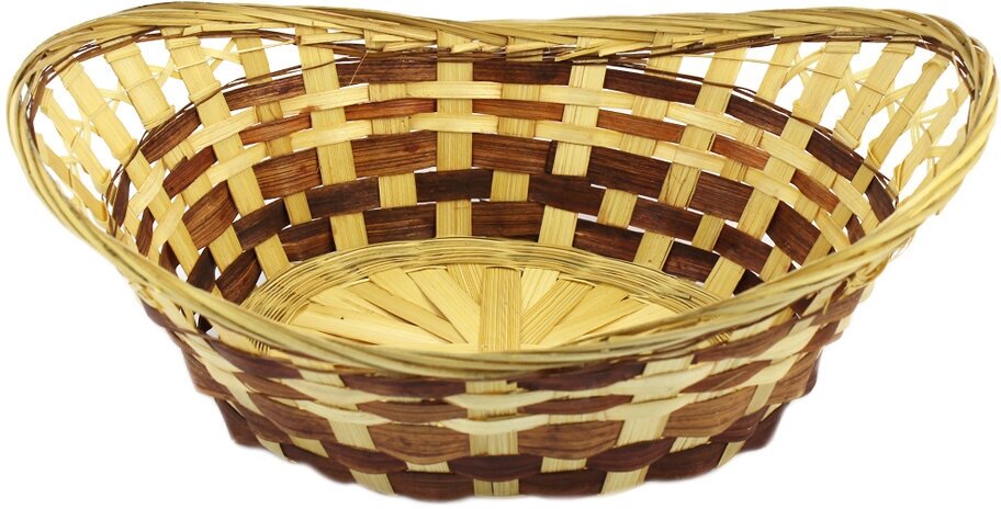 фото Фруктовница овальная ажурная 36х32хН13см, 1513/Ф