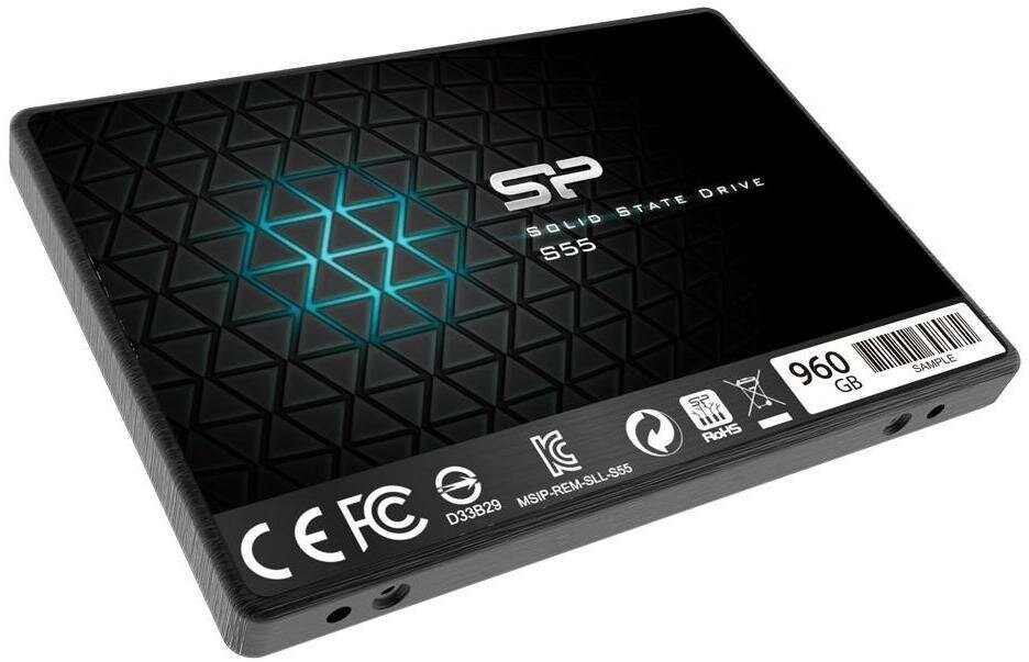 SSD накопитель SILICON POWER Slim S55 960Гб, 2.5", SATA III - фото №15