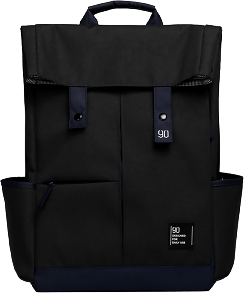 Рюкзак 90 Points Vibrant College Casual Backpack, черный