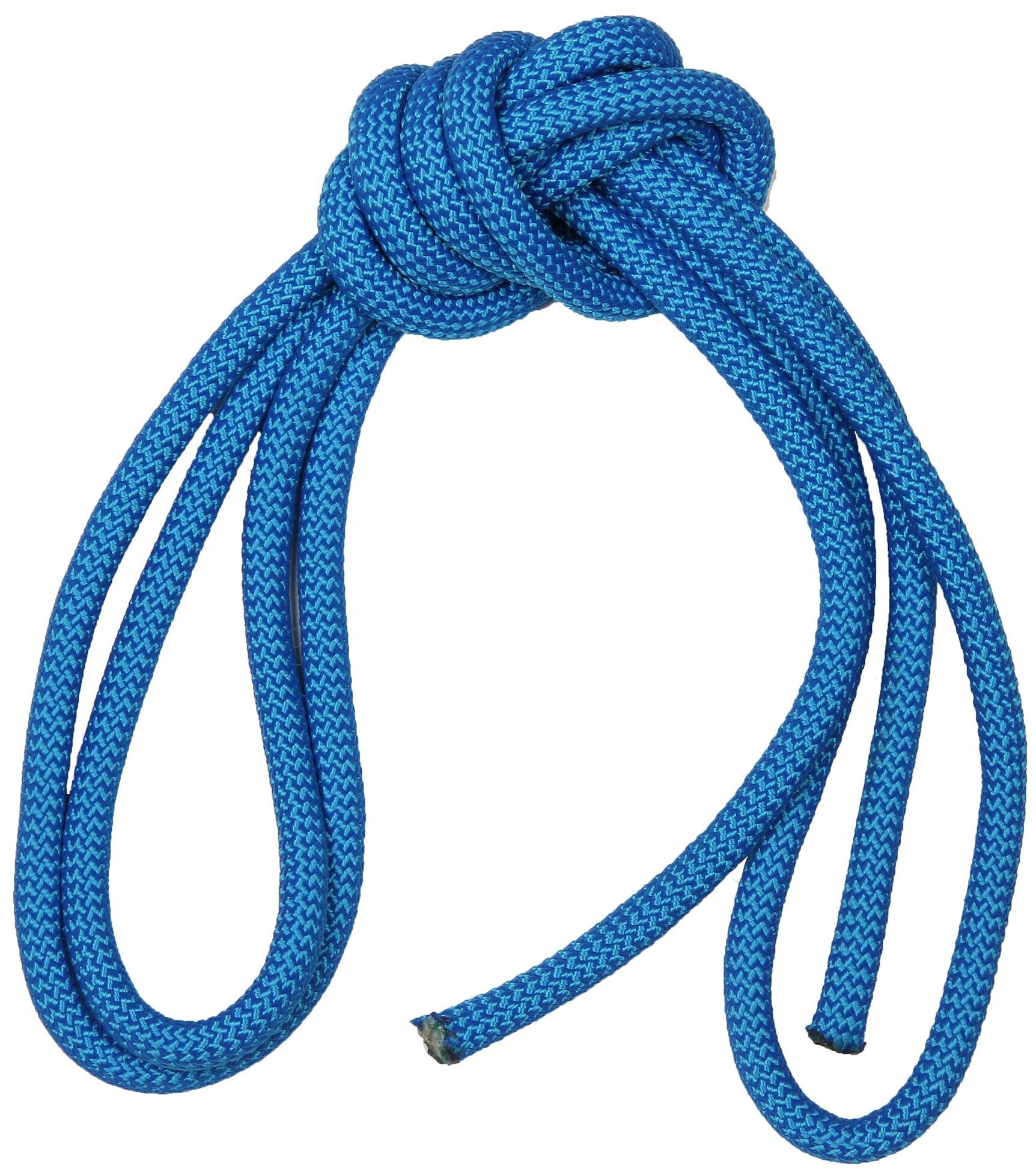 Скакалка гимнастическая INDIGO SM-123-BL, утяжеленная, длина 3м, шнур, синий