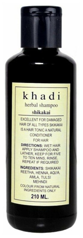 Khadi Natural шампунь Shikakai Hair Cleanser Шикакай, 210 мл