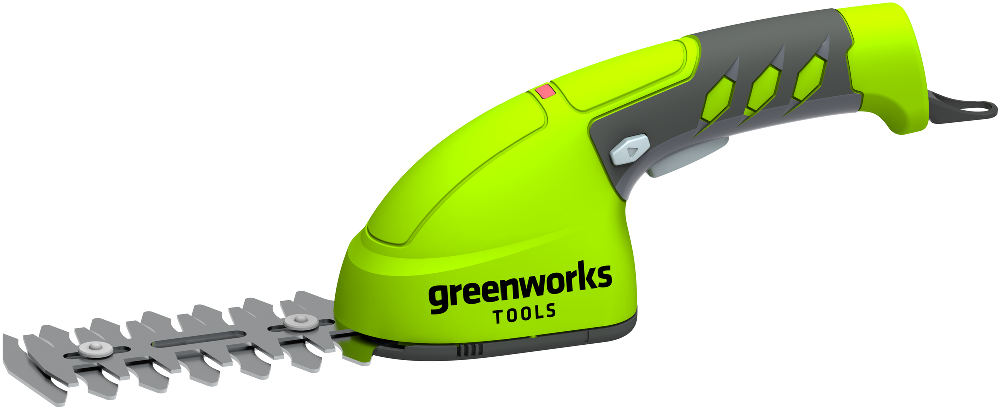 Садовые ножницы аккумуляторные Greenworks Арт. 1600107, 7,2V со встроенным аккумулятором 2 Aч