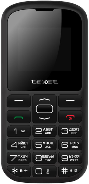 Мобильный телефон teXet TM-B316 Чёрный