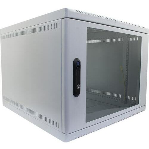 ЦМО Шкаф телекоммуникационный настенный, 9U, 600x650 дверь стекло (ШРН-9.650) (1 коробка)