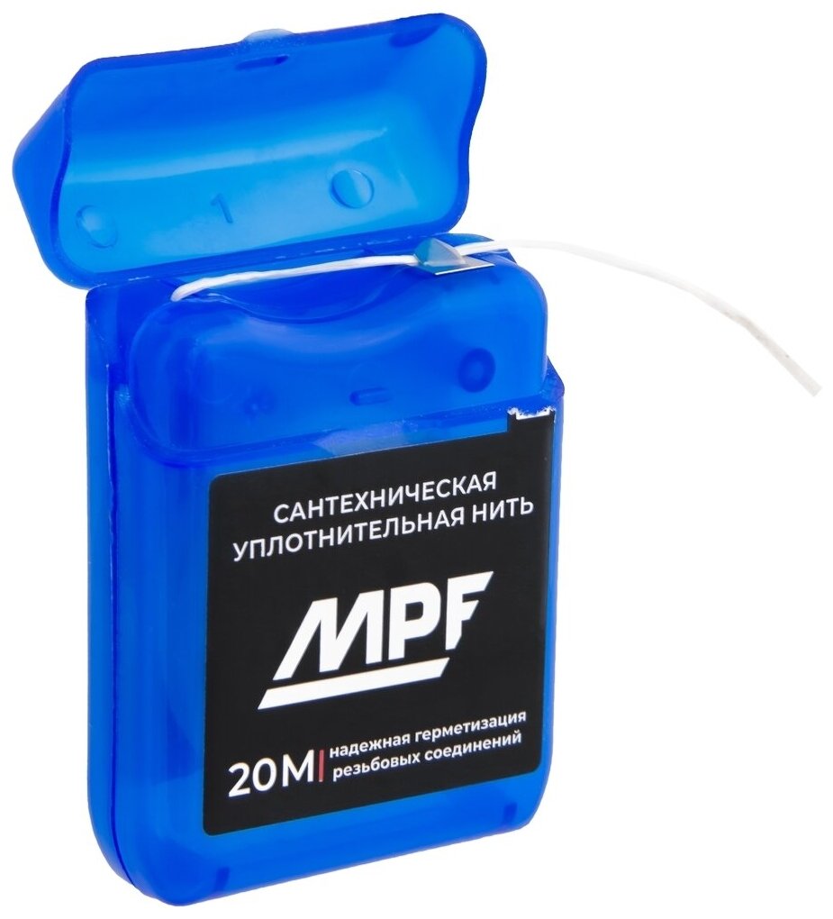 Нить сантехническая для резьбовых соединений MPF 100 м (5  по 20 м)