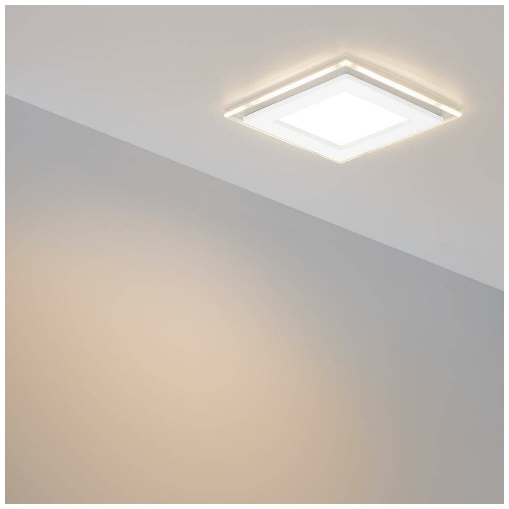 Светильник Arlight LT-S96x96WH 6W Day White 120deg - фотография № 6