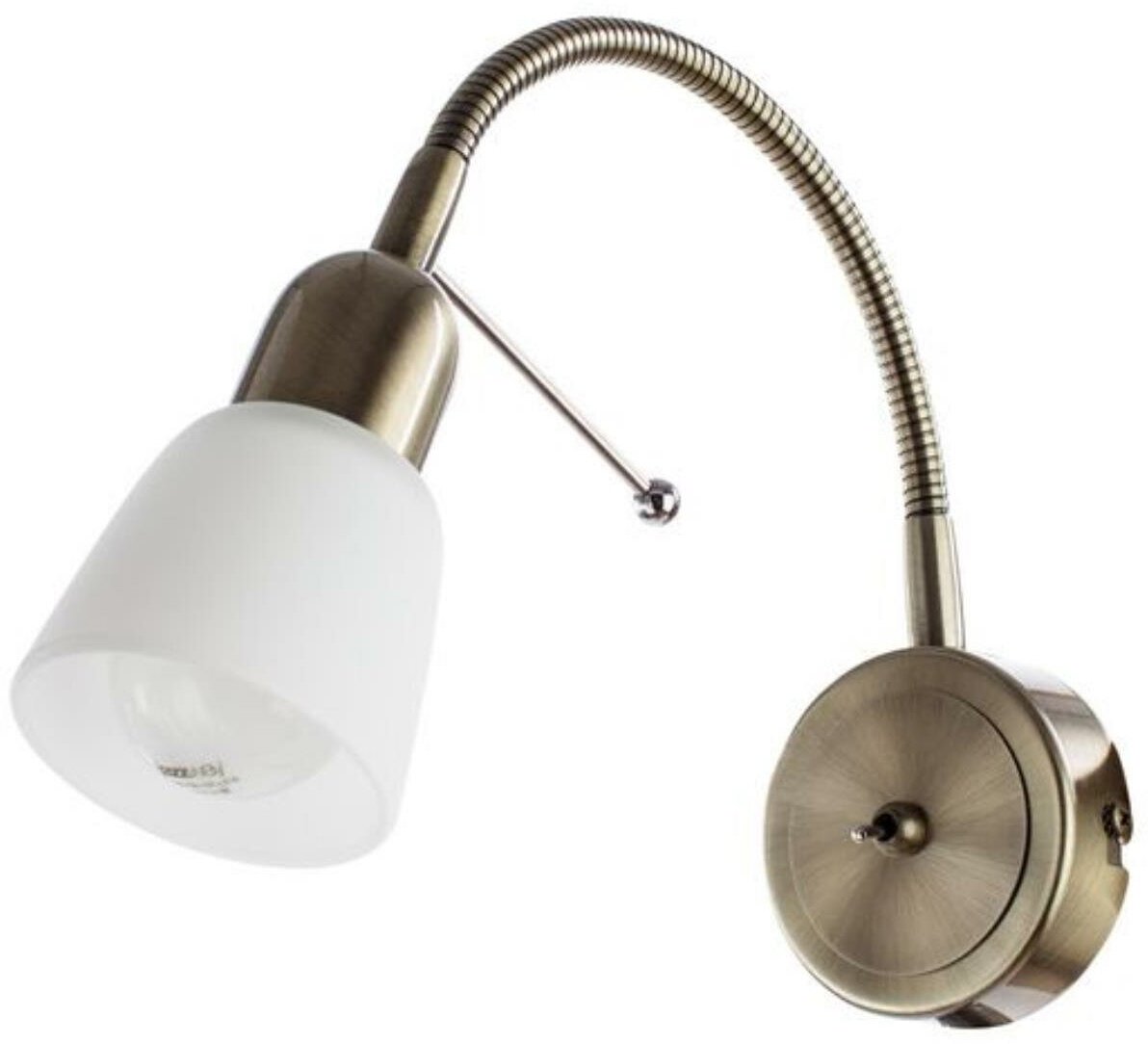 Светильник настенный бра Arte lamp A7009AP-1AB LETTURA