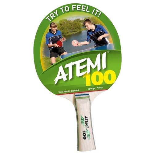 фото Ракетка atemi 100 cv для настольного тенниса