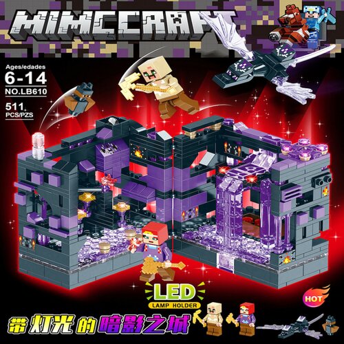 Конструктор MY WORLD LB 610 Майнкрафт Minecraft, 511 деталей 