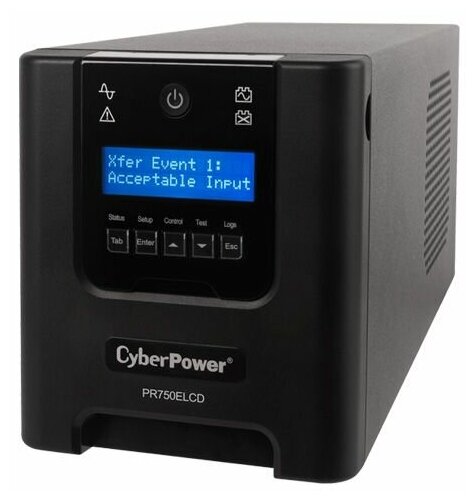 ИБП CyberPower Smart-UPS Professional Tower, Line-Interactive, 750VA / 675W