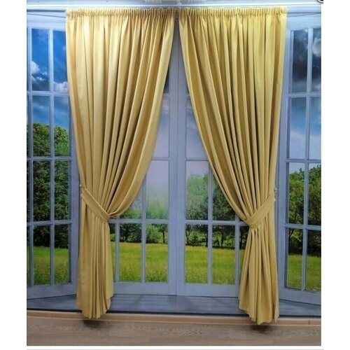 Комплект Штор рогожка софт 