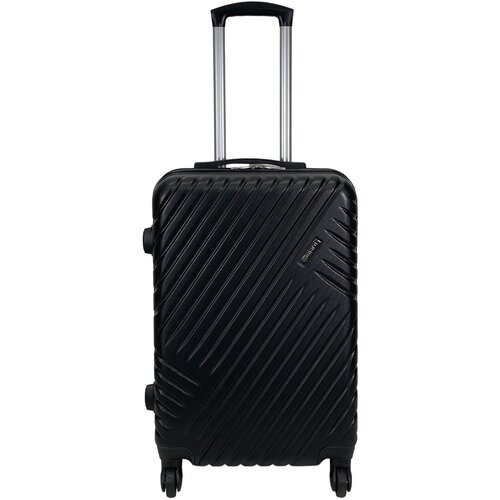 Чемодан – средний (размер M) 57 л, 60x39x24 см, цвет серебряный