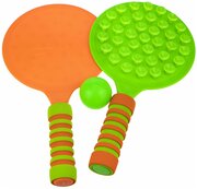 Игровой набор 1TOY Теннис, Т17323 зеленый/оранжевый