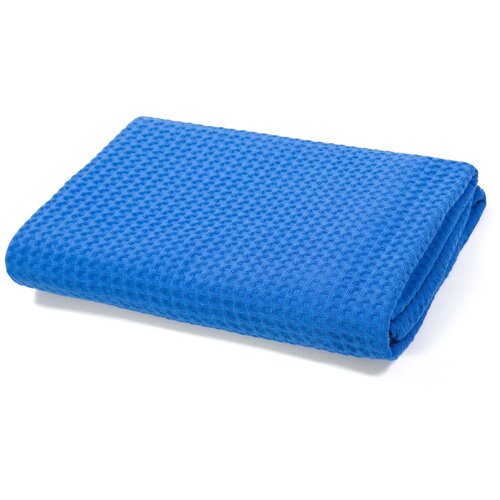 фото Вафельное полотенце синее, 70х140, арт дизайн артдизайн