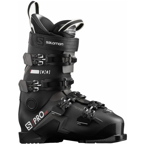 фото Горнолыжные ботинки salomon s/pro hv 100, 8-8.5 / 26-26.5, black/beluga/red