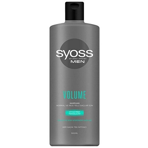 Шампунь мужской Syoss Men Volume (для объема волос), 500 мл