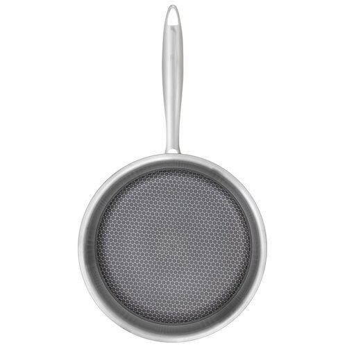 фото Сковорода resto kitchenware altair, 28 см, серебристый металлик