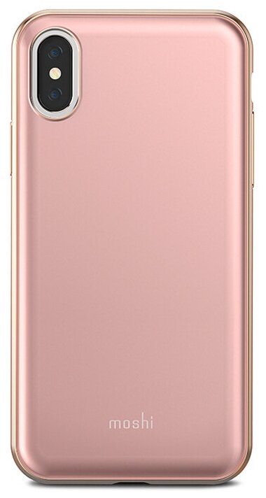 Чехол Moshi iGlaze for iPhone X Taupe Pink