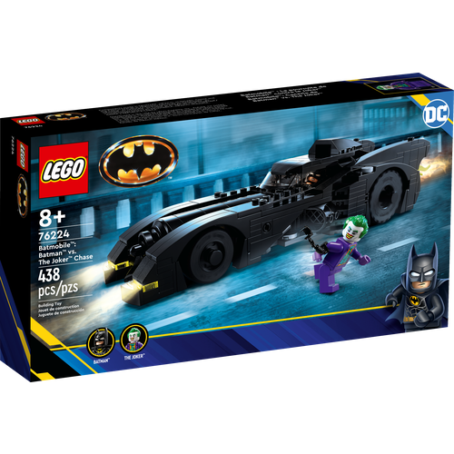 Конструктор LEGO 76224 Batmobile: Batman vs. The Joker Chase, 438 дет. конструктор lego dc super heroes 76179 бэтмен и селина кайл погоня на мотоцикле 149 дет