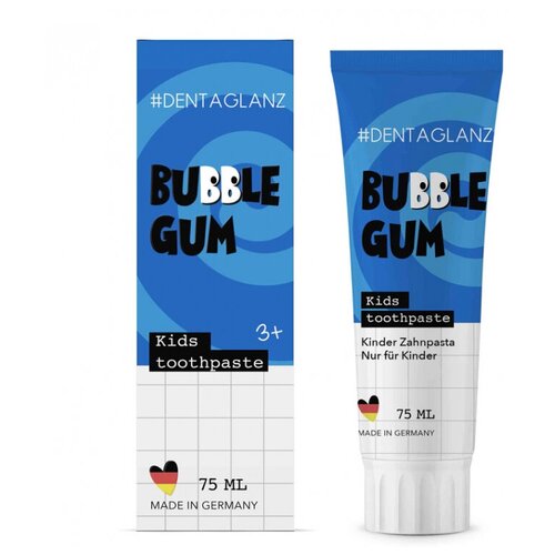 Детская зубная паста Bubble Gum