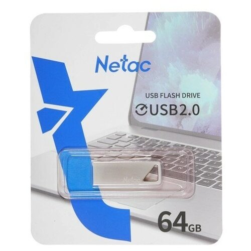 Netac Носитель информации USB Drive 64GB U326 USB2.0, retail version NT03U326N-064G-20PN