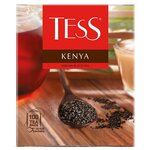 Чай черный Tess Kenya Тесс Кения, 9 упаковок по 100 пакетиков - изображение