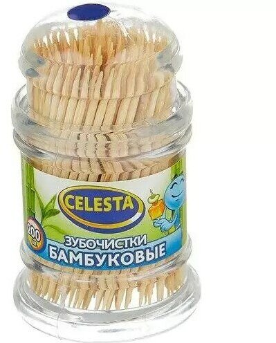 Зубочистки Celesta бамбуковые, 200 шт