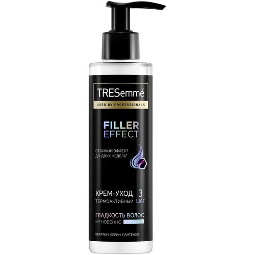 TRESemme термоактивный крем-уход filler effect сияние и гладкость, несмываемый, придает сияние 115 мл