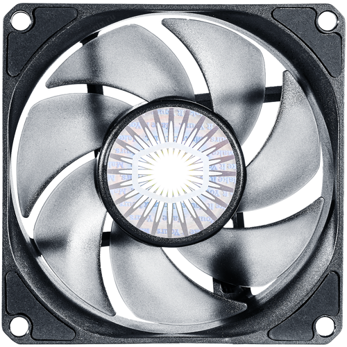 Вентилятор для корпуса Cooler Master SickleFlow 80 (MFX-B8NN-25NPK-R1), черный/серый вентилятор для корпуса cooler master 120мм mfx b2nn 18npkr1