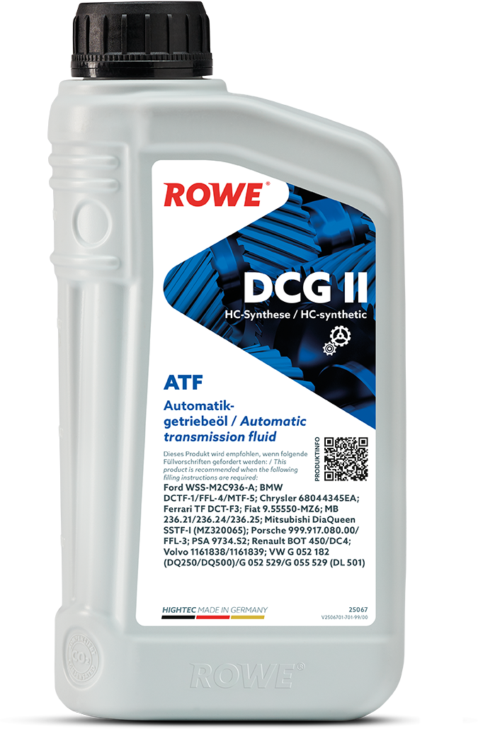 Масло трансмиссионное HIGHTEC ATF DCG II 1 л. ROWE 25067001099