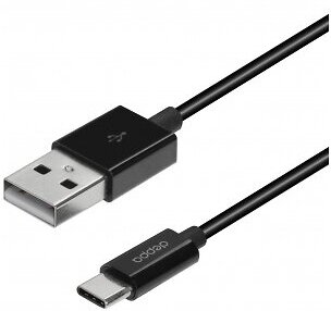 Кабель Deppa USB Type-A - USB Type-C, черный (3 метра) - фото №4