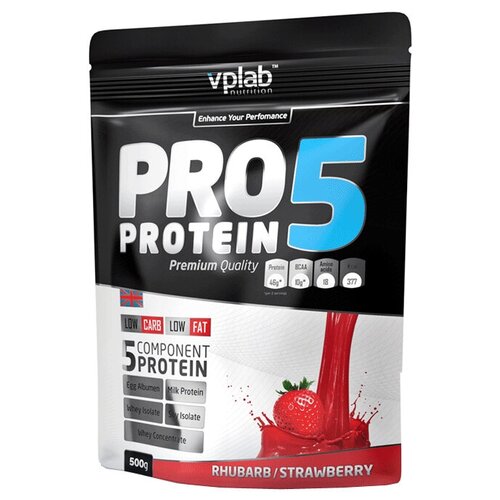 фото Протеин vplab pro5 protein, 1200 гр., ваниль-крем