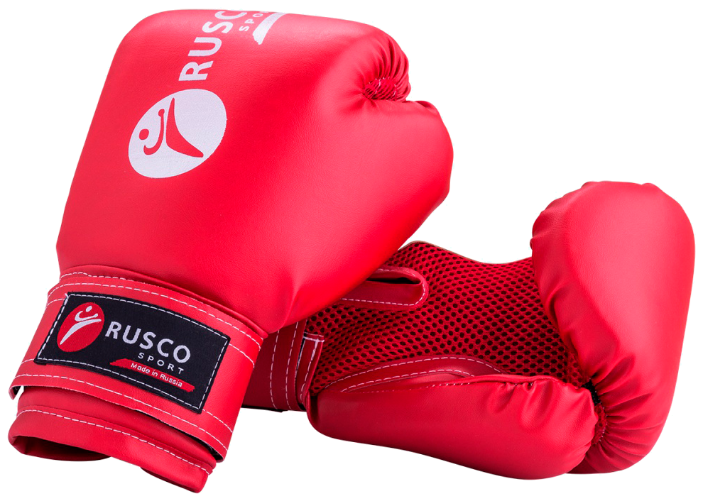 Боксерские перчатки RUSCO SPORT кожзам, 4