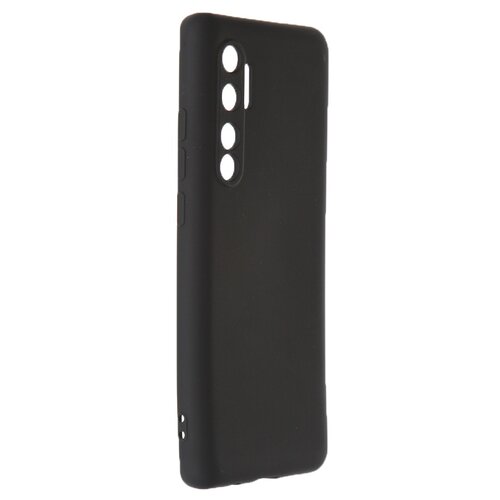 фото Чехол krutoff для xiaomi mi note 10 lite silicone case black krutoff group