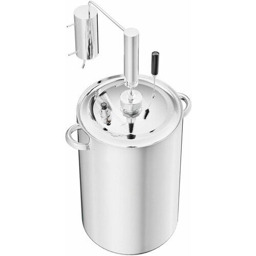 Самогонный аппарат дистиллятор Первач Т30 Премиум-Классик 30 л термометр сухопарник охладитель слив сивушных масел 420000₽