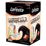 LaFesta Горячий шоколад молочный в пакетиках, коробка - изображение