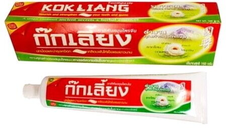 Toothpaste KOKLIANG (Зубная паста коклианг на натуральных травах), 40 г.