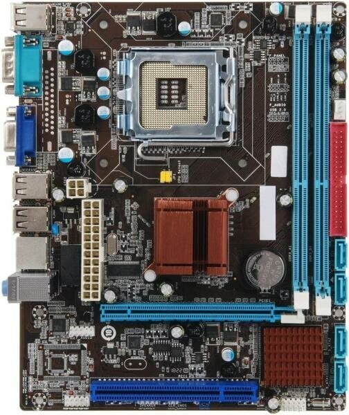 Материнская плата Esonic G41CPL3, Socket 775, Intel®G41+ICH7, 2xDDR3-1333, D-SUB, 1xPCI-Ex16, 1xPCI, 4xSATA2, 1xIDE, 6 Ch Audio, GLan, (6+2)xUSB2.0, C