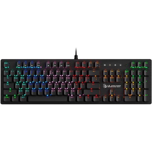 Клавиатура A4Tech Bloody B820R Blue S механическая черный USB for gamer LED 788200₽