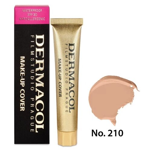 Dermacol Тональный крем Make-Up Cover, 30 мл/30 г, оттенок: тон № 210