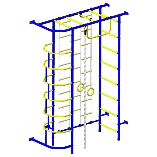 фото Спортивно-игровой комплекс пионер с5л, синий/желтый