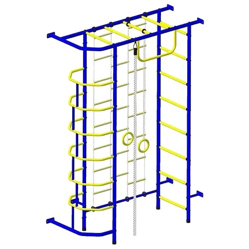 Спортивно-игровой комплекс Пионер С5Л, синий/желтый