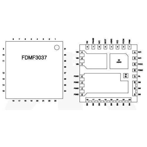 Микросхема FDMF3037