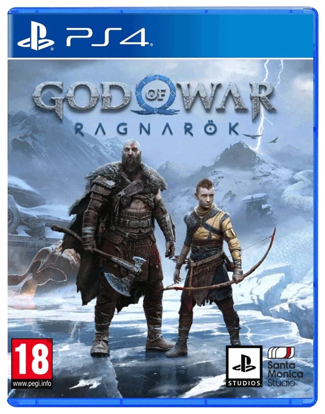 Игра God of War Ragnarok (PS4, русские субтитры)