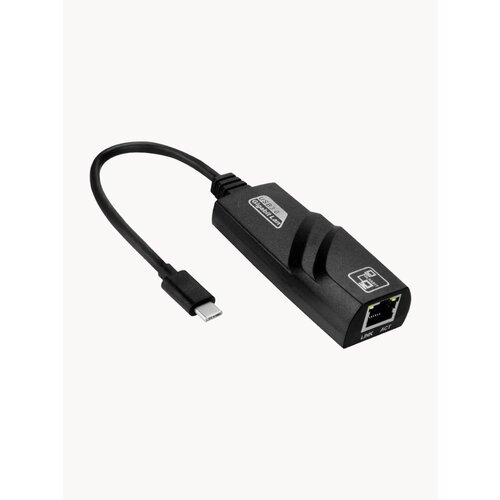 Сетевой адаптер Ethernet Type-c на RJ45 до 100 mb для ноутбука для быстрого интернета 800₽
