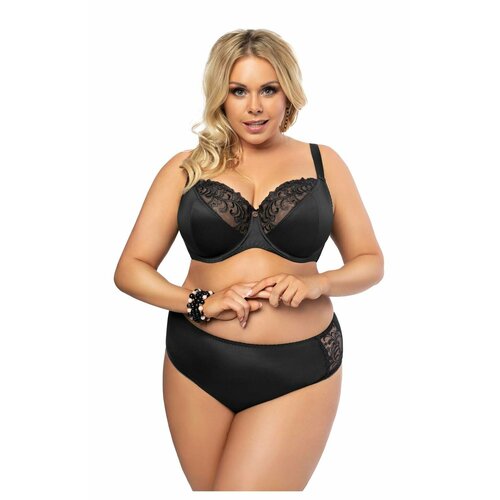 Бюстгальтер  Gorsenia, чашка мягкая, размер 85C, черный