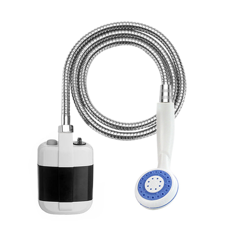 Походный портативный мобильный переносной душ Portable Outdoor Shower с аккумулятором и USB зарядкой для дачи и путешествий на все случаи жизни